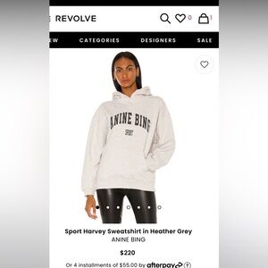 Anine Bing sweatshirt